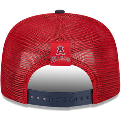 Los Angeles Angels New Era Speed Golfer Trucker Snapback Hat - MLB