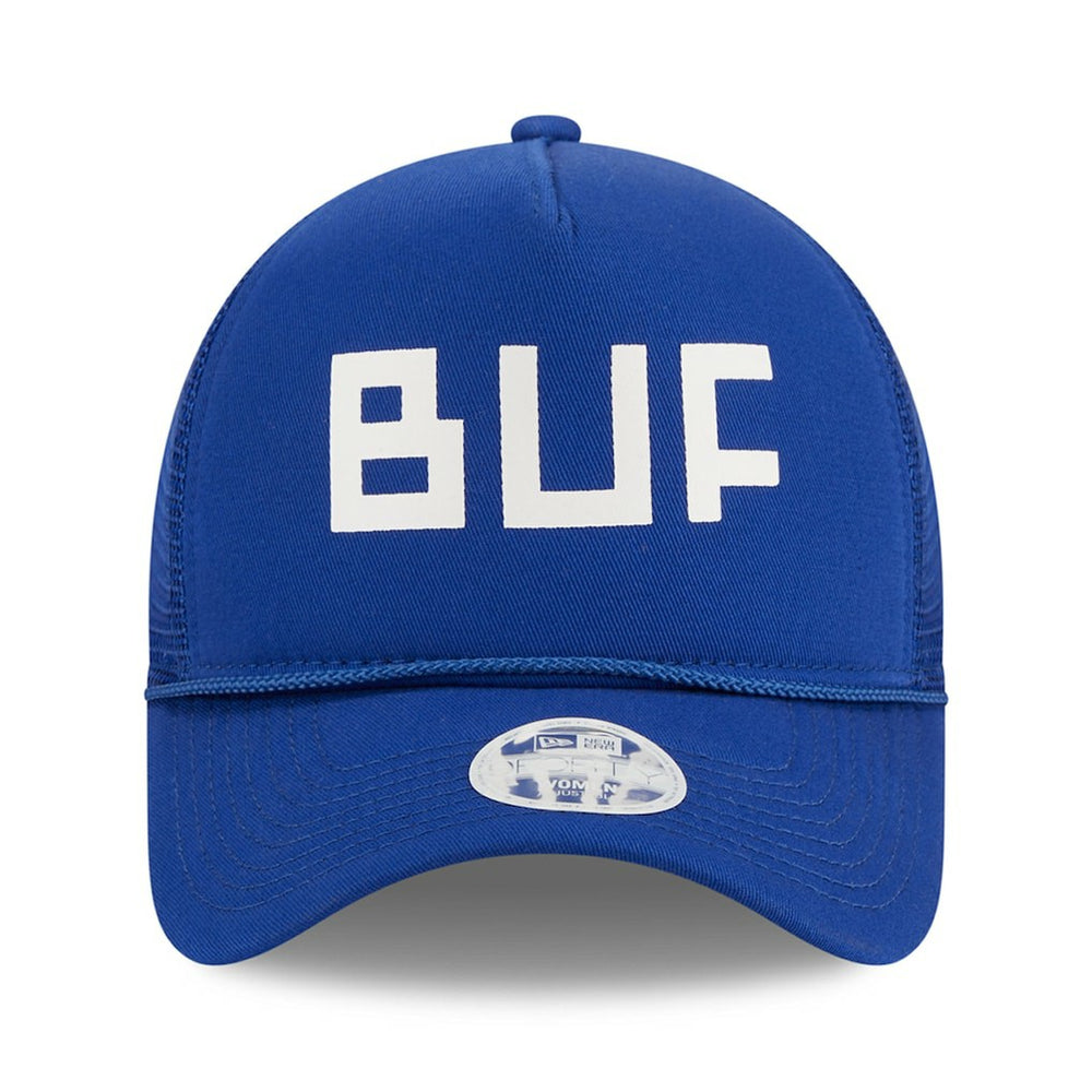 Buffalo Bills New Era Women's McGee Trucker 9FORTY Adjustable Hat Royal | NFL