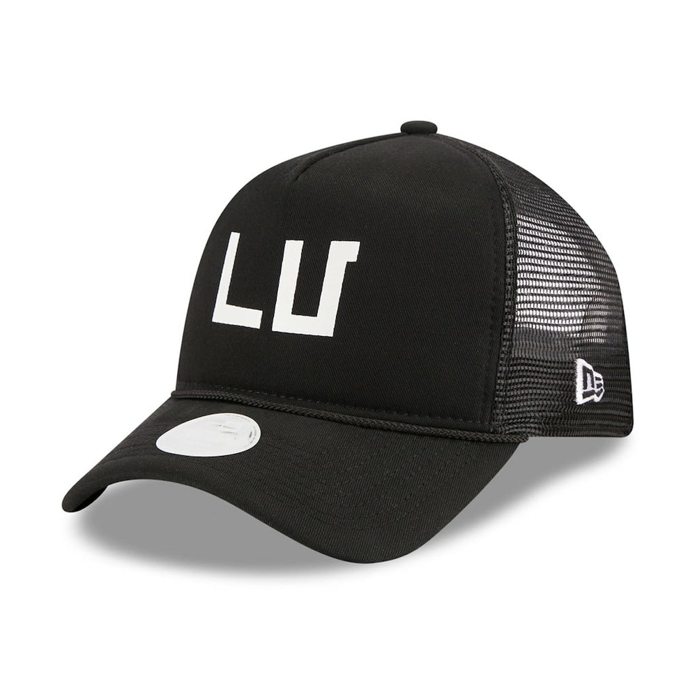 Las Vegas Raiders New Era Women's McGee Trucker 9FORTY Adjustable Hat Black | NFL