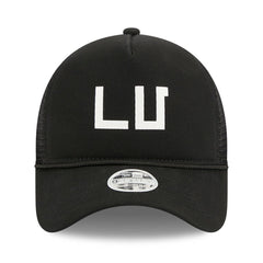 Las Vegas Raiders New Era Women's McGee Trucker 9FORTY Adjustable Hat Black | NFL