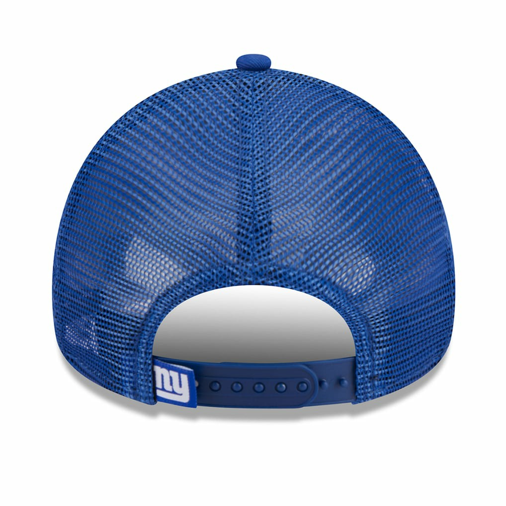 New York Giants New Era Women's McGee Trucker 9FORTY Adjustable Hat Royal | NFL