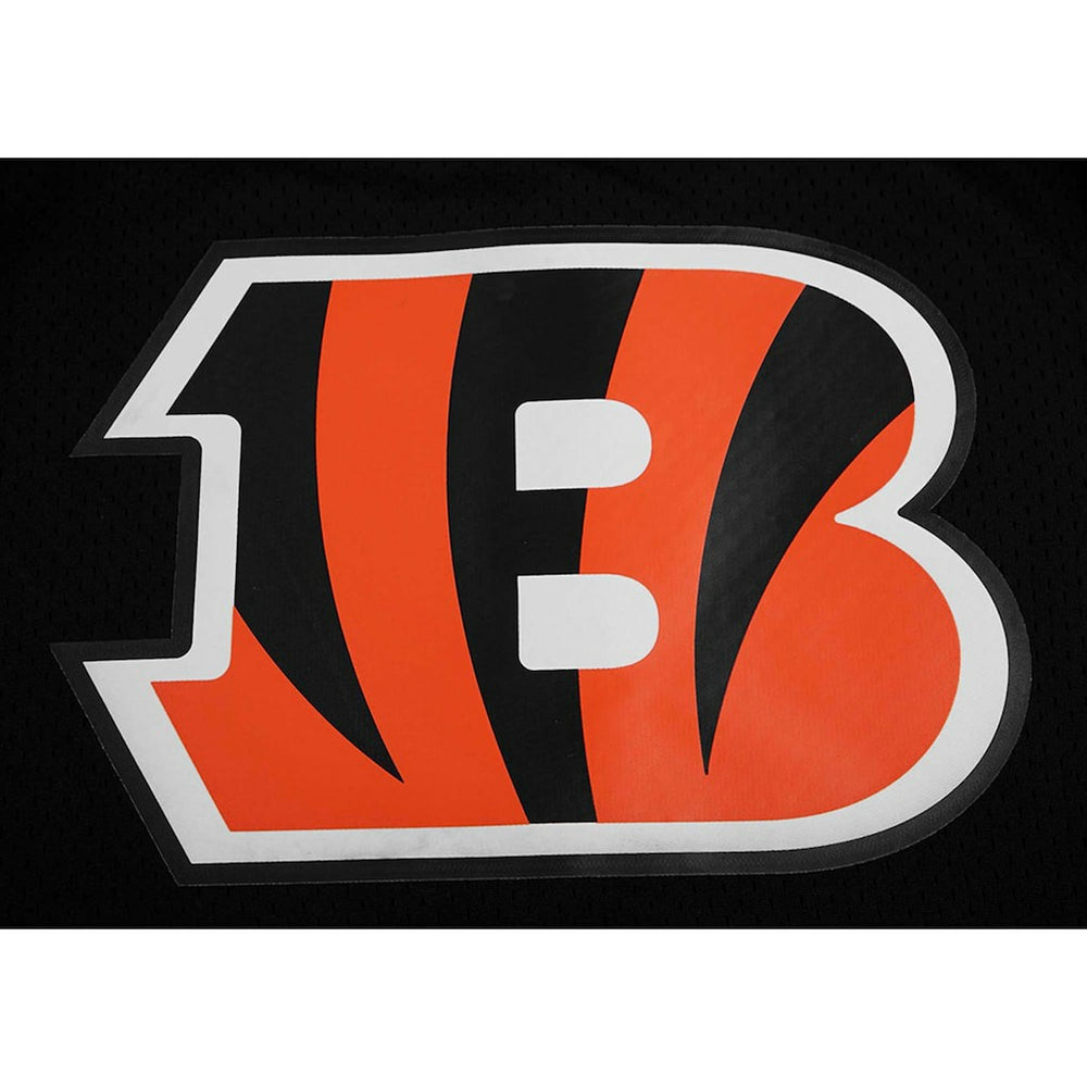 Joe Burrow Cincinnati Bengals Pro Standard Mesh Baseball Button-Up T-Shirt Black | NFL