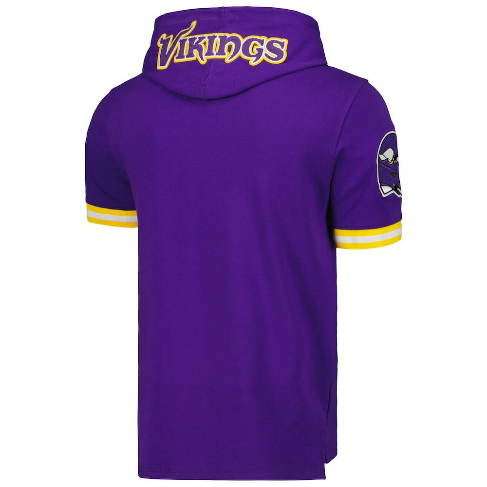 Justin Jefferson Minnesota Vikings Pro Standard Player Name & Number Hoodie T-Shirt Purple | NFL