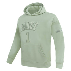 Ahmad Sauce Gardner New York Jets Pro Standard Player Name & Number Pullover Hoodie Light Green | NFL