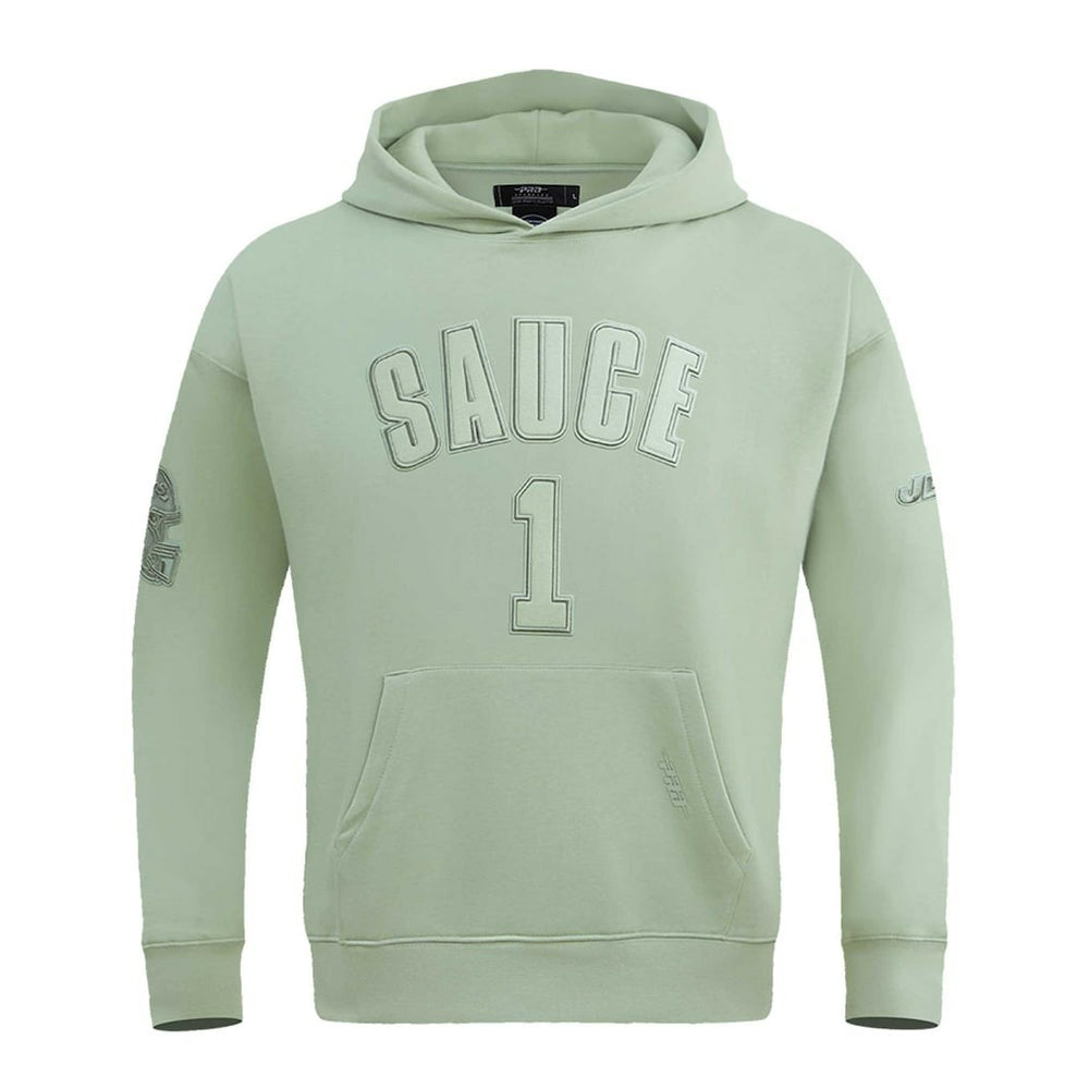 Ahmad Sauce Gardner New York Jets Pro Standard Player Name & Number Pullover Hoodie Light Green | NFL