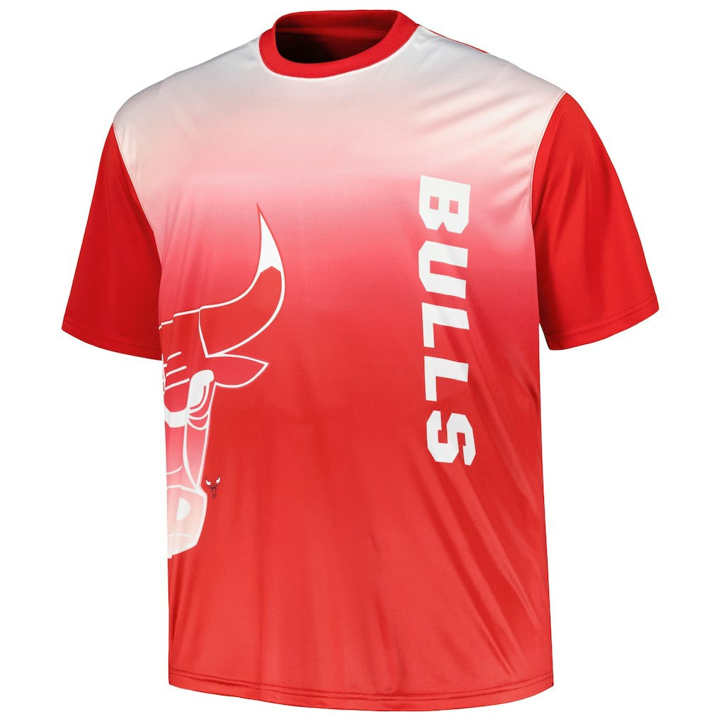Chicago Bulls Big & Tall Sublimated T-Shirt Red - NBA