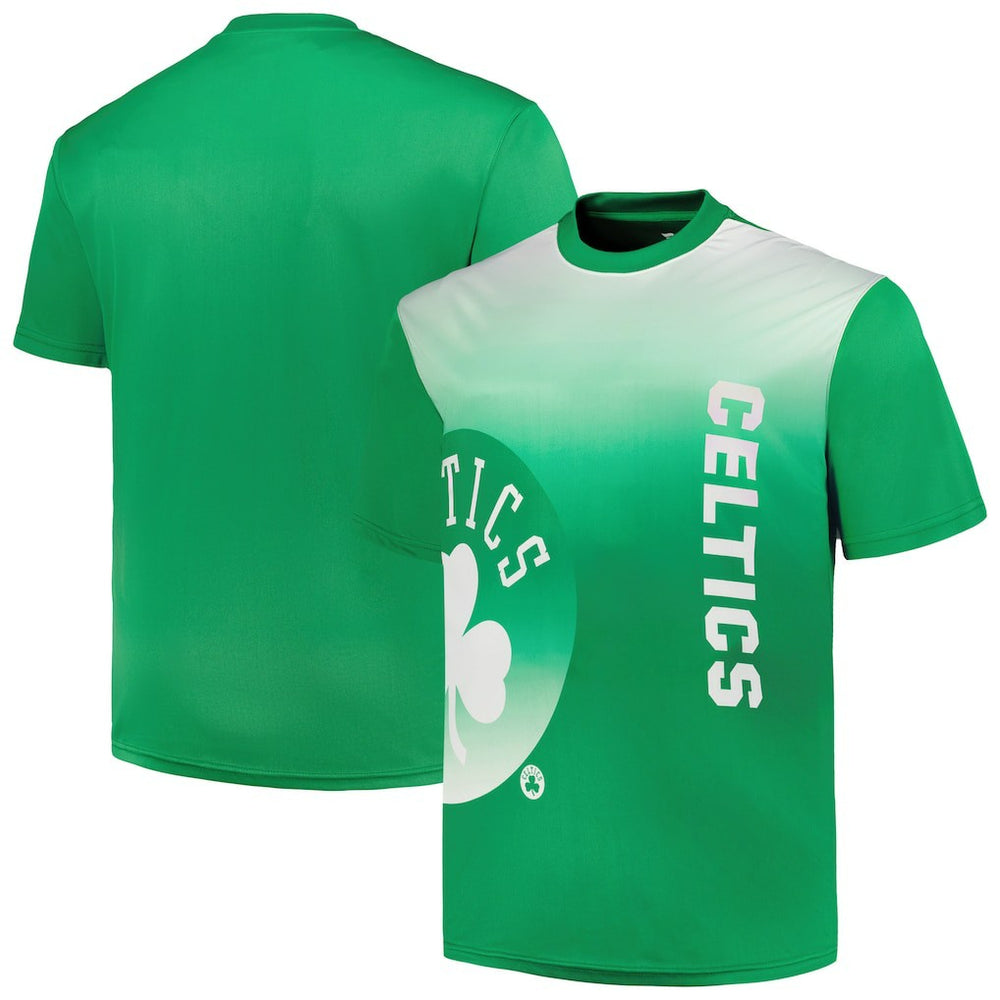 Boston Celtics Big & Tall Sublimated T-Shirt Kelly Green - NBA