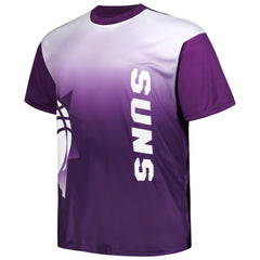 Phoenix Suns Big & Tall Sublimated T-Shirt Purple - NBA