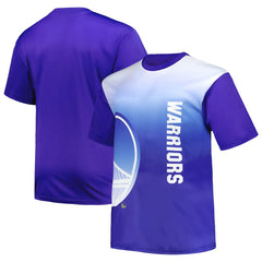 Golden State Warriors Big & Tall Sublimated T-Shirt Royal - NBA