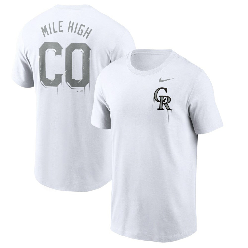 Colorado Rockies Nike Mile High Hometown T-Shirt - MLB
