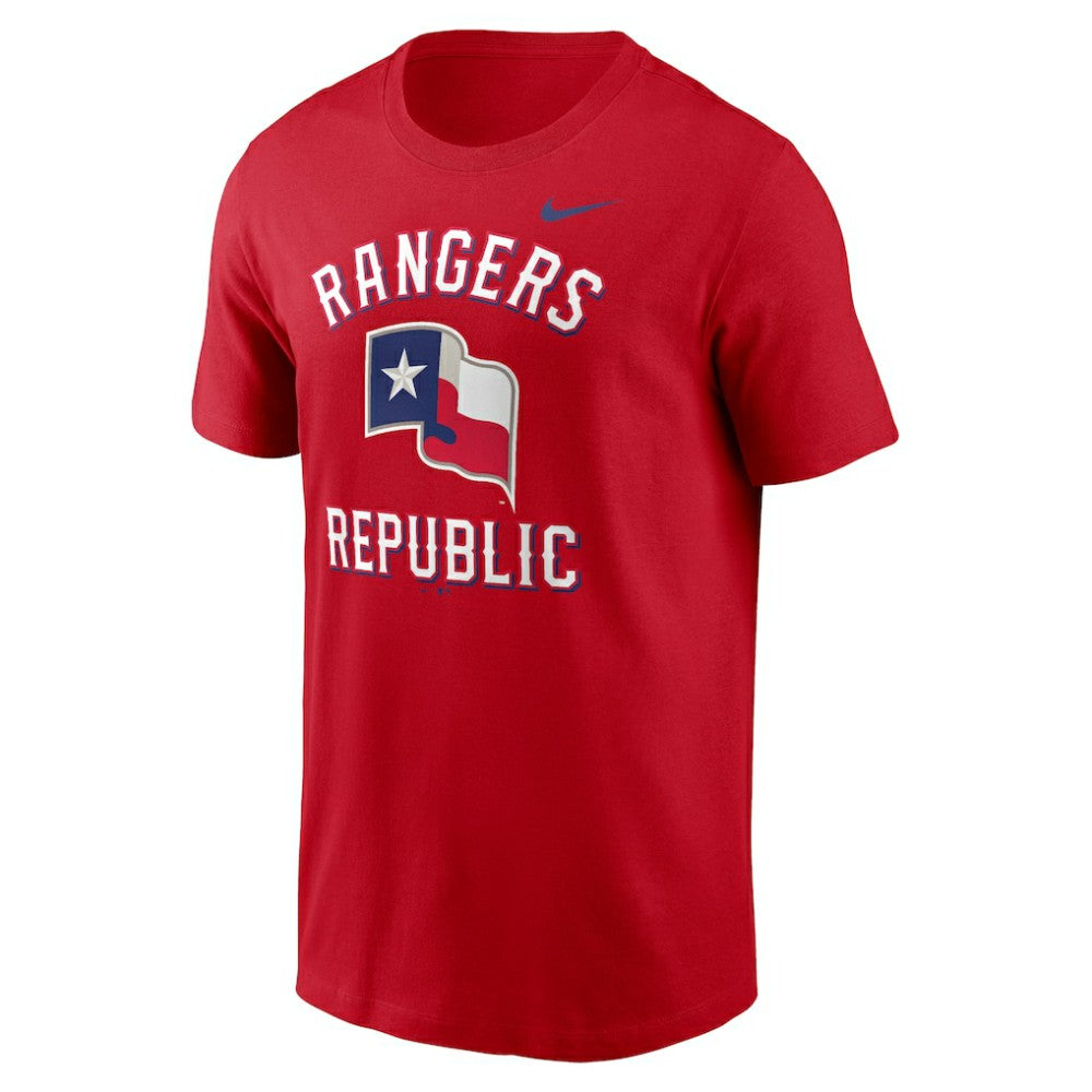 Texas Rangers Nike Lone Star Flag Hometown T-Shirt - MLB