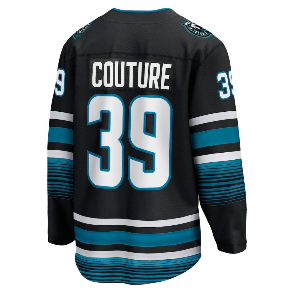 Logan Couture San Jose Sharks Fanatics Breakaway Jersey - Black - NHL