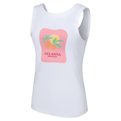 Atlanta Braves Lusso Style Women's Lindy Tank Top - MLB