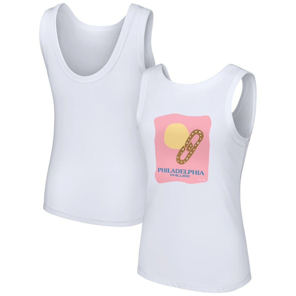 Philadelphia Phillies Lusso Style Women's Lindy Tank Top - MLB