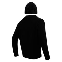 Pittsburgh Steelers Pro Standard Crewneck Pullover Sweater & Cuffed Knit Hat Box Gift Set Black | NFL