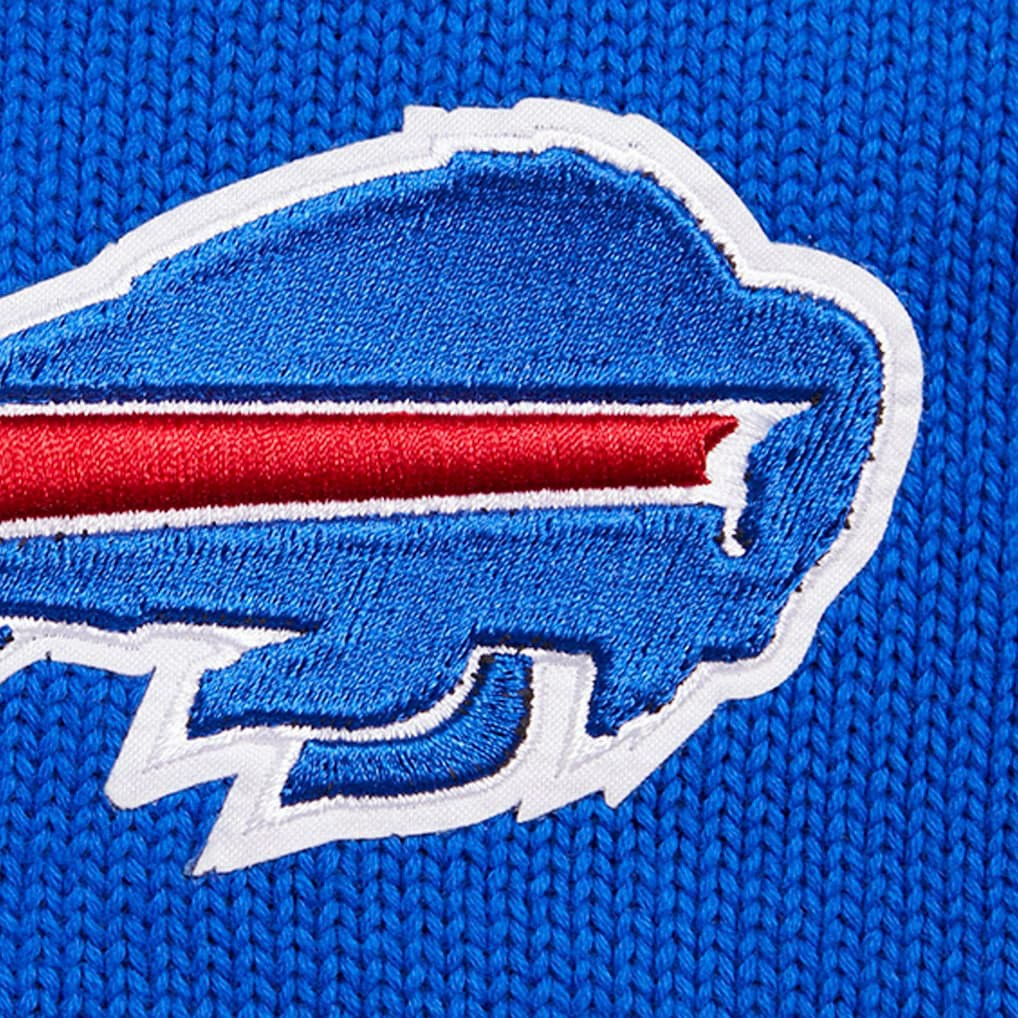 Buffalo Bills Pro Standard Crewneck Pullover Sweater & Cuffed Knit Hat Box Gift Set Royal | NFL