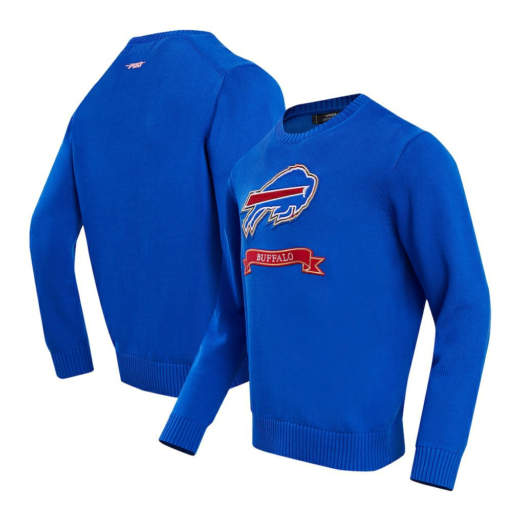 Buffalo Bills Pro Standard Prep Knit Sweater Royal | NFL