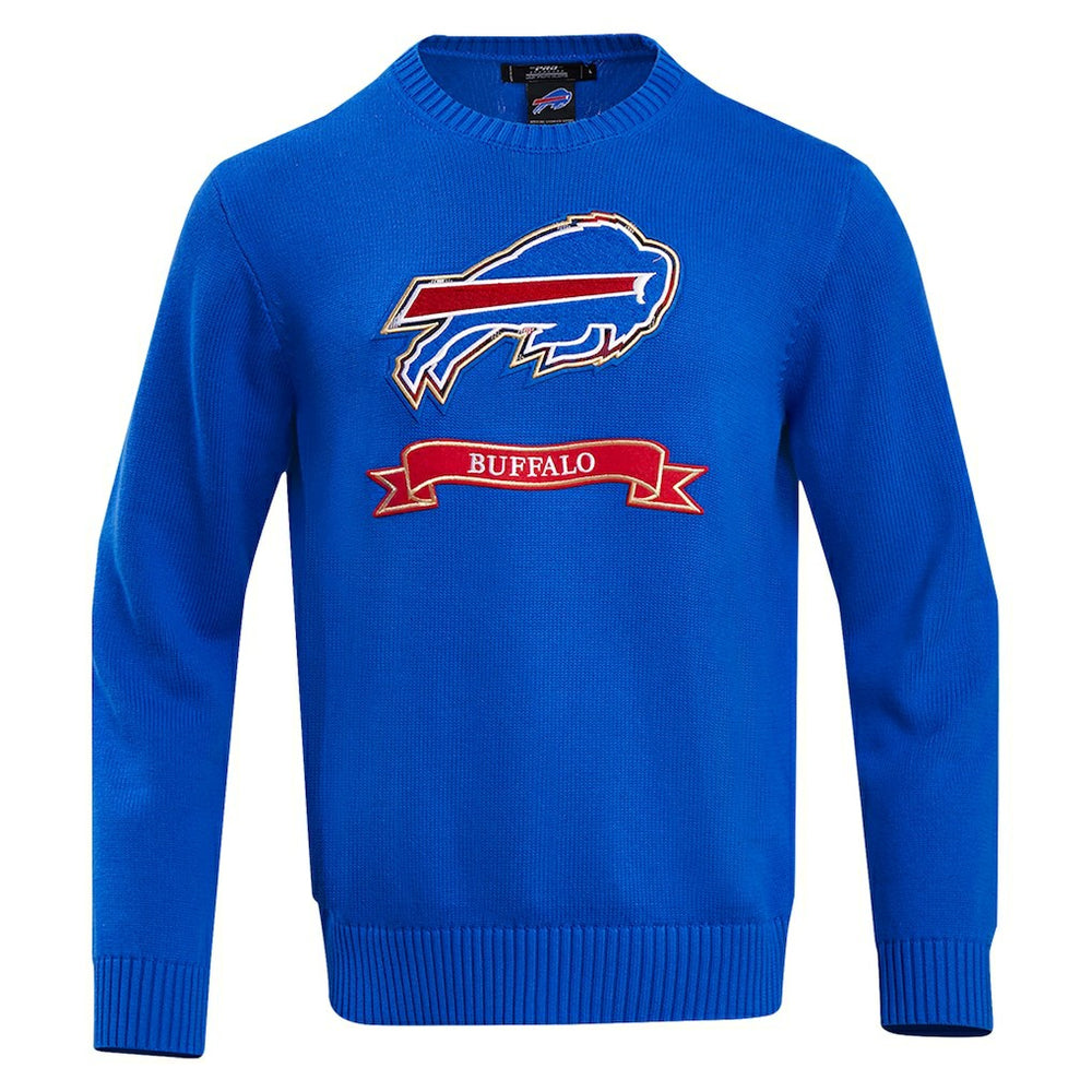 Buffalo Bills Pro Standard Prep Knit Sweater Royal | NFL