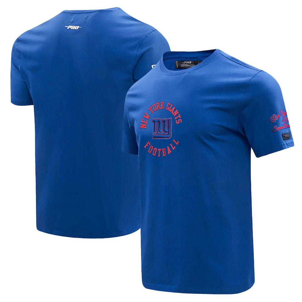 New York Giants Pro Standard Hybrid T-Shirt Royal | NFL