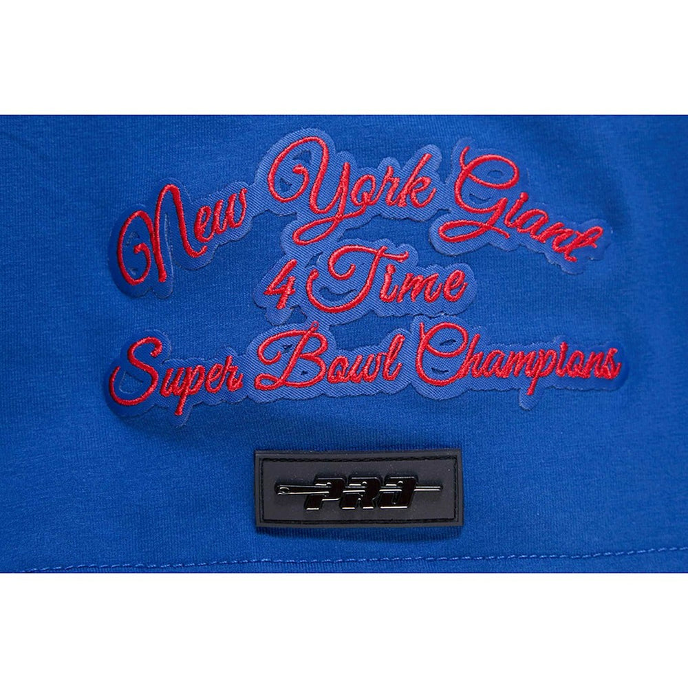 New York Giants Pro Standard Hybrid T-Shirt Royal | NFL