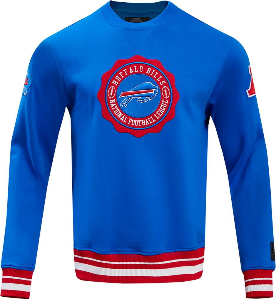 Buffalo Bills Pro Standard Crest Emblem Pullover Sweatshirt Royal | NFL
