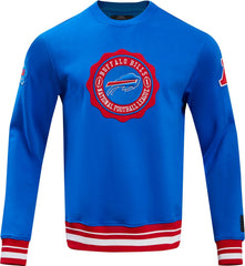 Buffalo Bills Pro Standard Crest Emblem Pullover Sweatshirt Royal | NFL