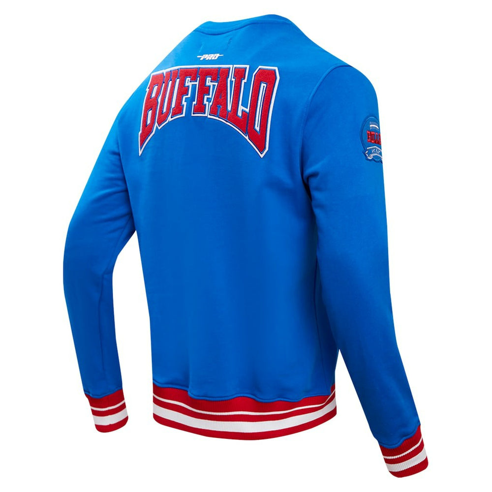 Buffalo Bills Pro Standard Crest Emblem Pullover Sweatshirt Royal | NFL