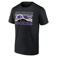 Colorado Rockies Hometown Mountain Scene T-Shirt - MLB