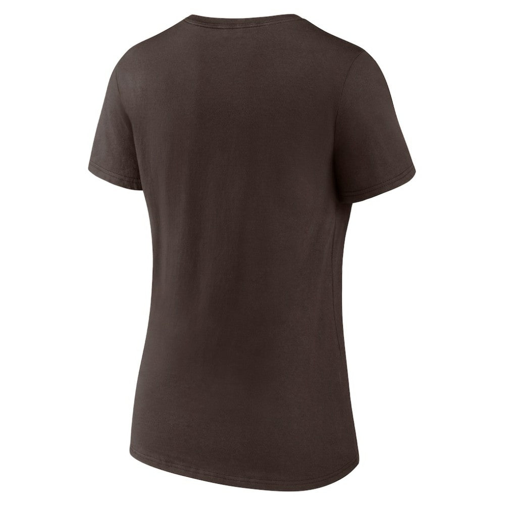 San Diego Padres Women's Hometown 619 Beisbol V-Neck T-Shirt - MLB