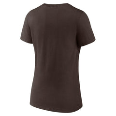 San Diego Padres Women's Hometown 619 Beisbol V-Neck T-Shirt - MLB
