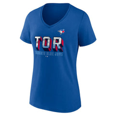 Toronto Blue Jays Women's Hometown In The 416 V-Neck T-Shirt - MLB