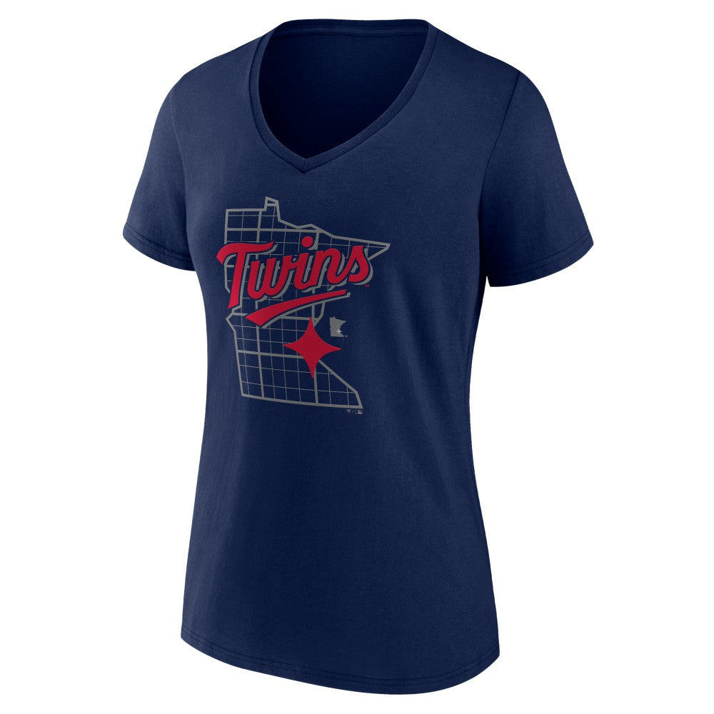 Minnesota Twins Women's Hometown Pride V-Neck T-Shirt - MLB