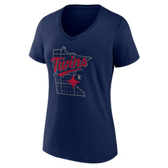 Minnesota Twins Women's Hometown Pride V-Neck T-Shirt - MLB