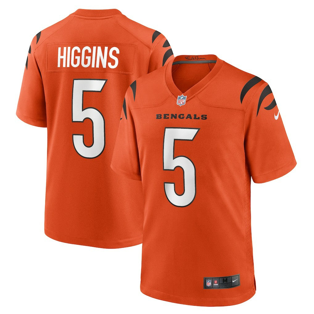 Tee Higgins Cincinnati Bengals Alternate Game Jersey Orange | Nike for Sale