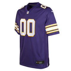 Minnesota Vikings Youth Classic Custom Game Jersey Purple | Nike for Sale