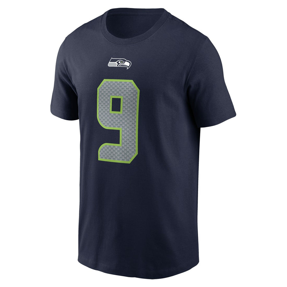 Kenneth Walker III Seattle Seahawks Player Name & Number T-Shirt College Navy | Nike for Sale