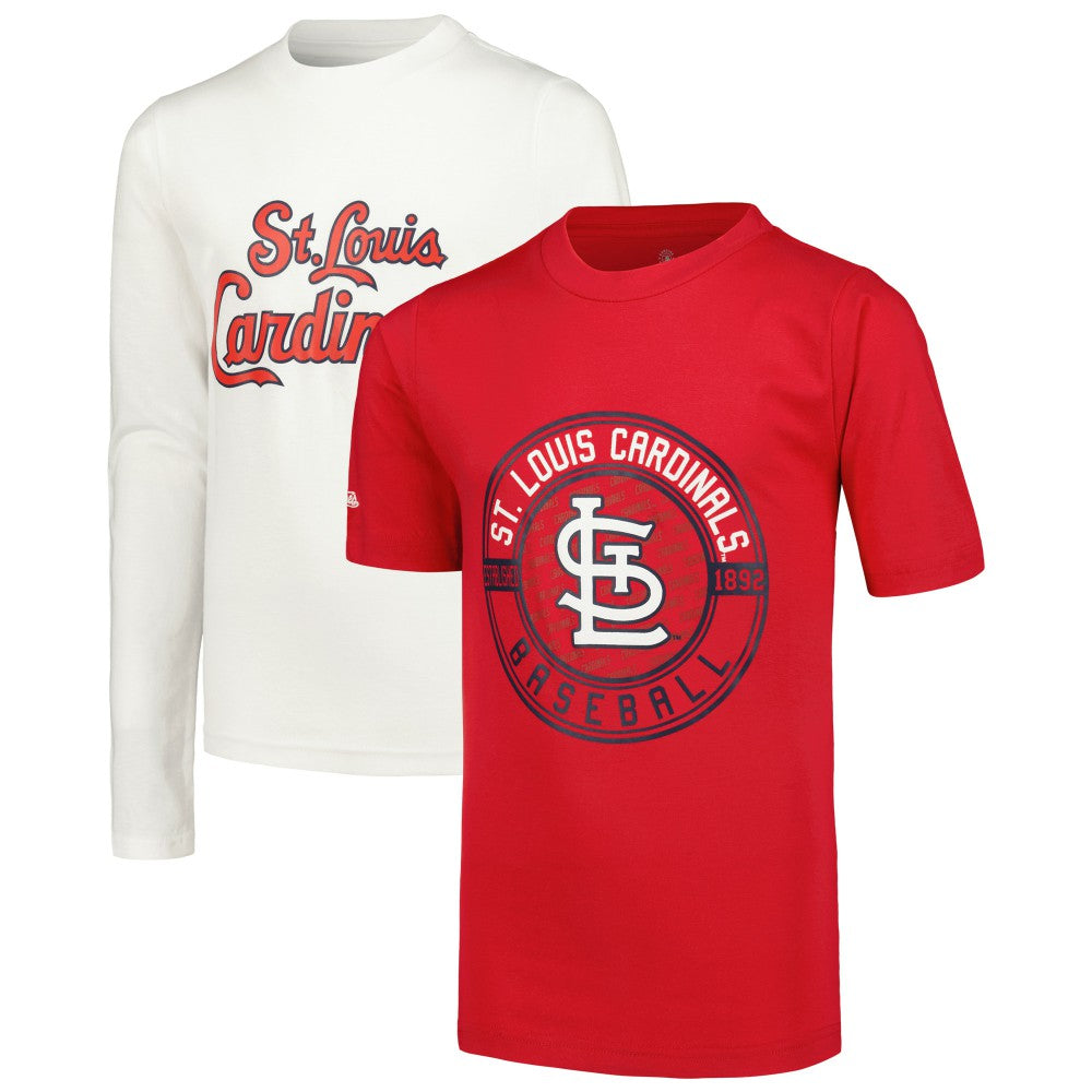 St. Louis Cardinals Stitches Youth T-Shirt Combo Set - MLB