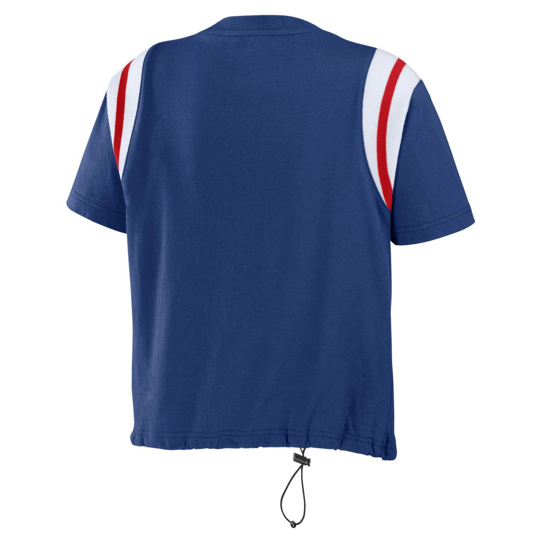 New York Giants WEAR by Erin Andrews Women's Cinched Colorblock T-Shirt Royal | NFL