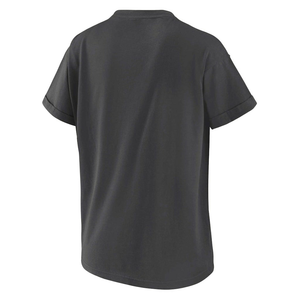 Indianapolis Colts WEAR by Erin Andrews Women's Boyfriend T-Shirt Charcoal | NFL