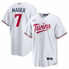 Joe Mauer Minnesota Twins Nike Home Retired Player Replica Jersey - MLB