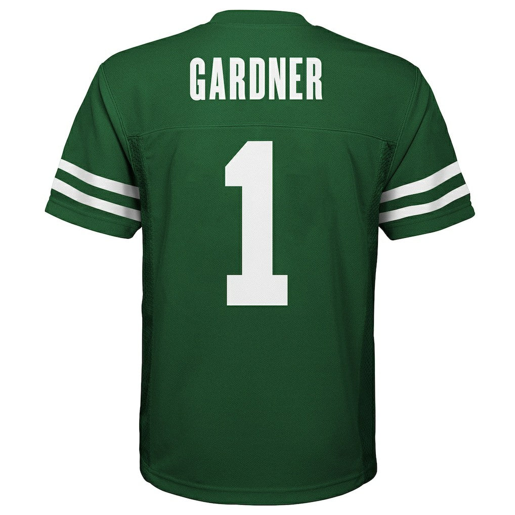 Ahmad Sauce Gardner New York Jets Youth Replica Player Jersey Green | NFL