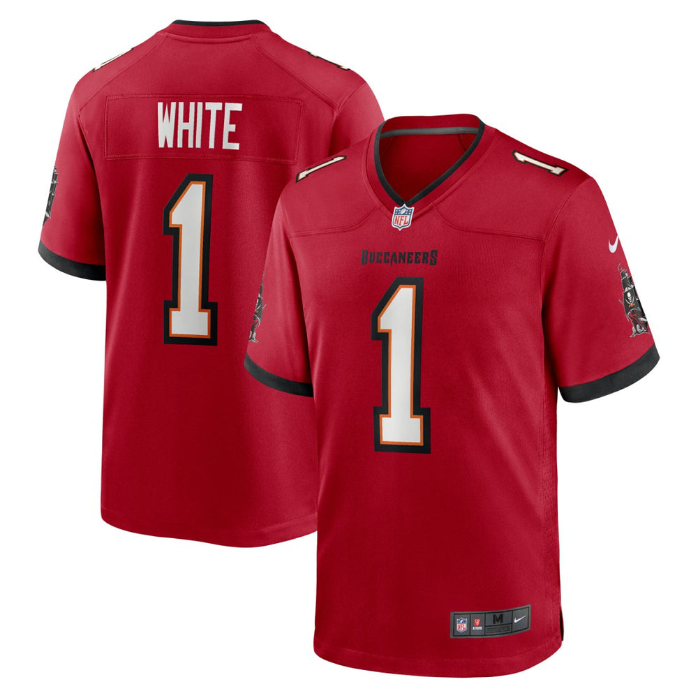 Rachaad White Tampa Bay Buccaneers Game Player Jersey Red | Nike for Sale