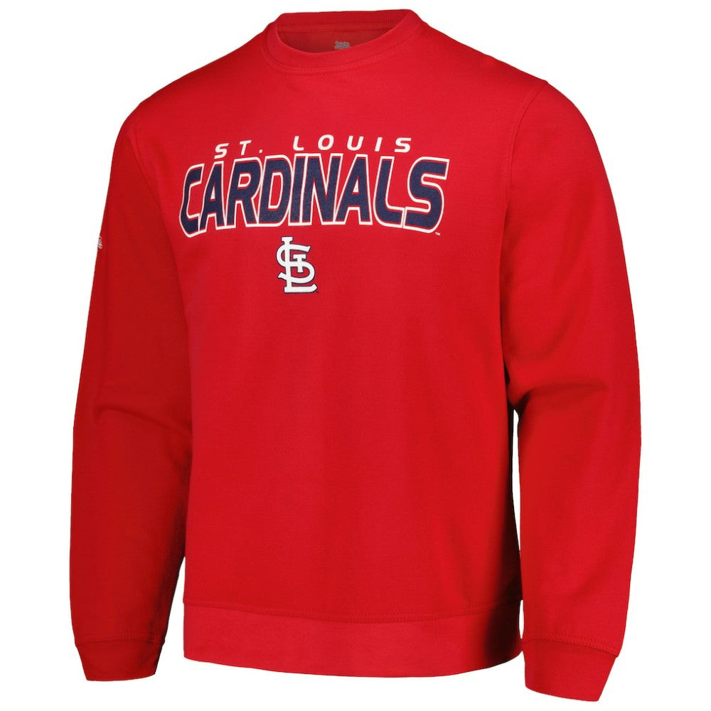 St. Louis Cardinals Stitches Pullover Sweatshirt - MLB