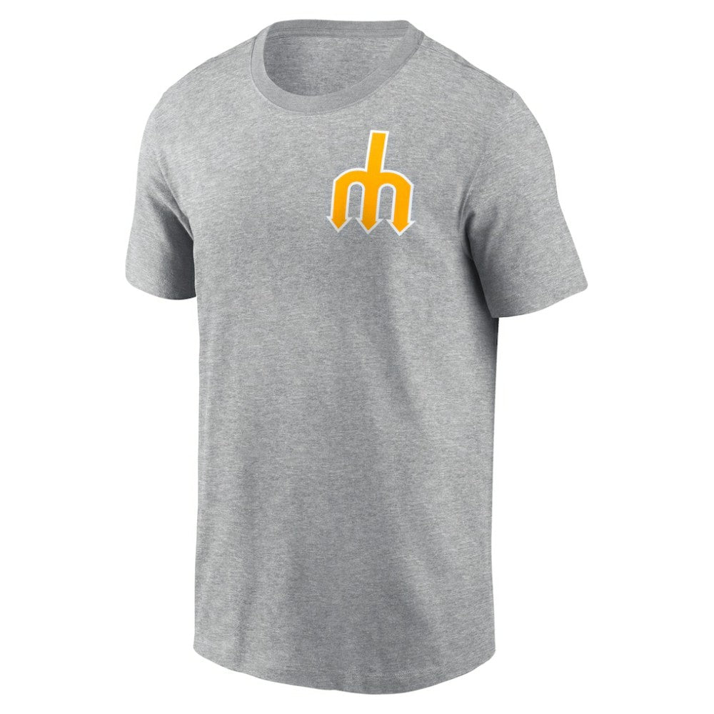 Seattle Mariners Nike Cooperstown Collection Large Logo 2-Hit T-Shirt - MLB