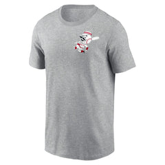 Cincinnati Reds Nike Cooperstown Collection Large Logo 2-Hit T-Shirt - MLB