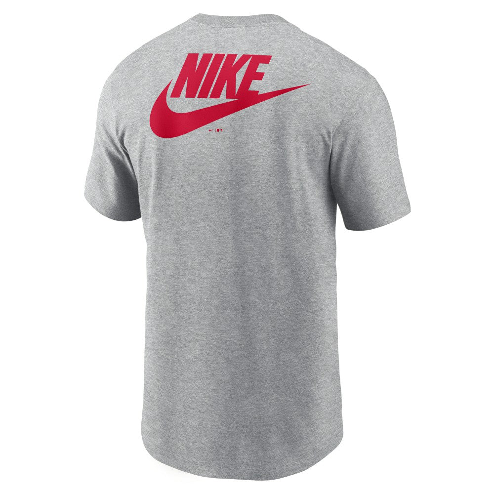 Cincinnati Reds Nike Cooperstown Collection Large Logo 2-Hit T-Shirt - MLB