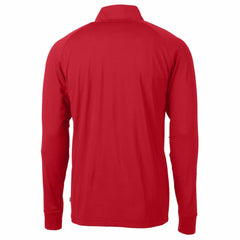 Boston Red Sox Cutter & Buck Adapt Eco Knit Stretch Recycled Quarter-Zip Pullover Top - MLB