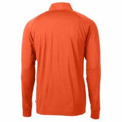 New York Mets Cutter & Buck Adapt Eco Knit Stretch Recycled Quarter-Zip Pullover Top - MLB