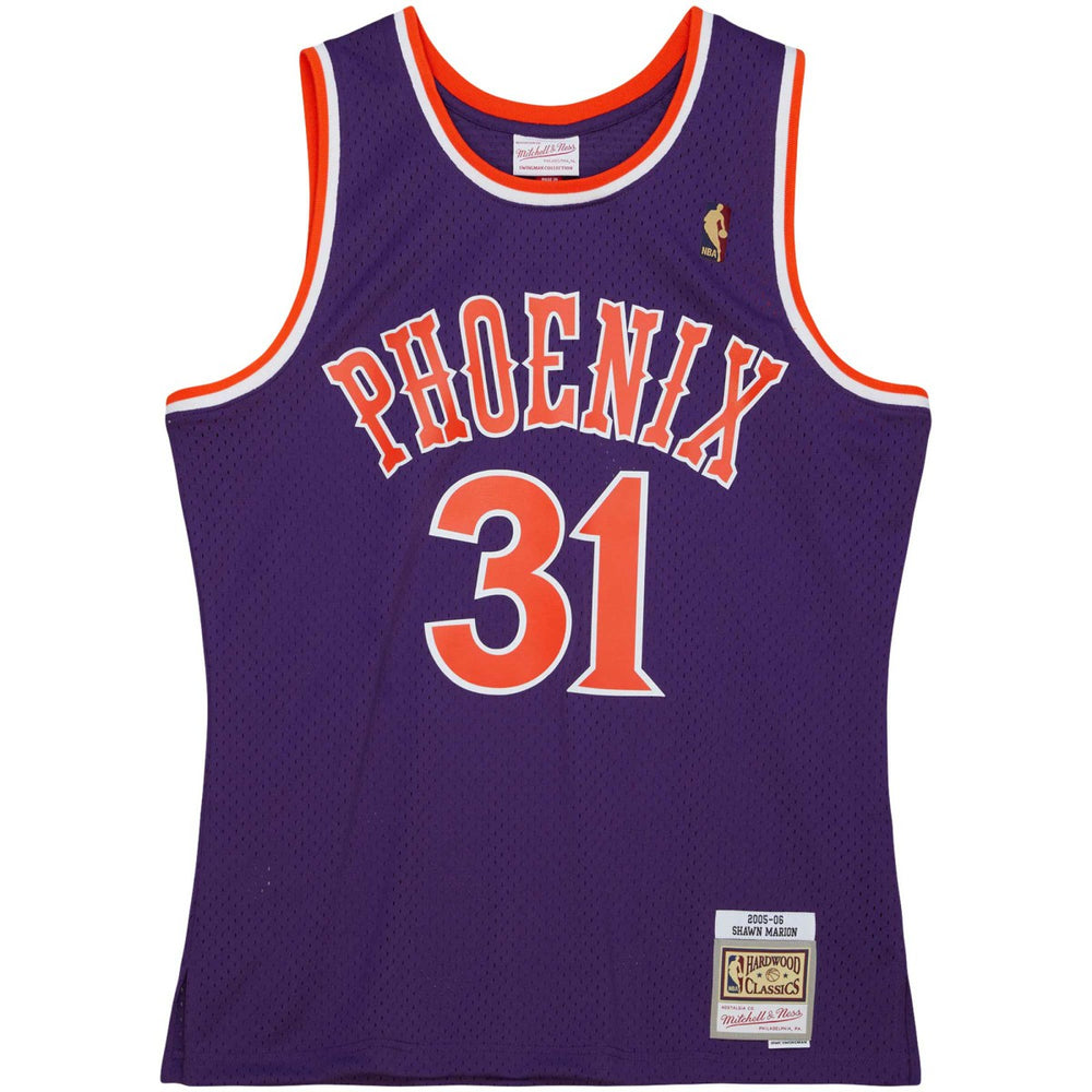 Shawn Marion Phoenix Suns 2005/06 Hardwood Classics Swingman Jersey Purple - NBA