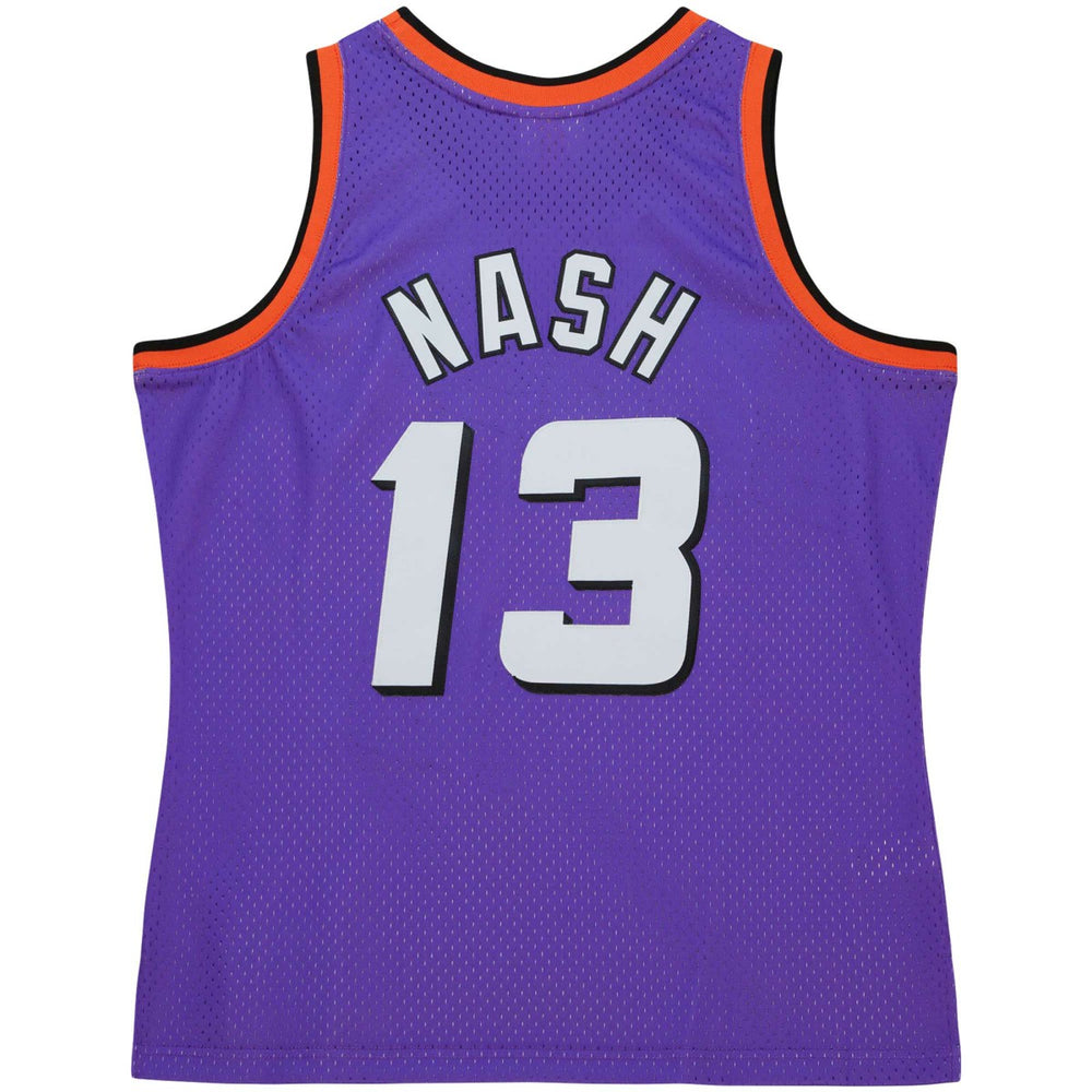 Steve Nash Phoenix Suns Hardwood Classics 1996/97 Tropical Swingman Jersey Purple - NBA